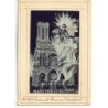 n°28401 - Fantaisie - Carte Tissée Soie- Martyre et Gloire - Cathédrale, Jeanne d'Arc