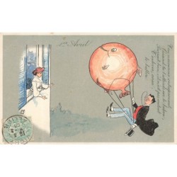 n°28414 - 1er Avril - Femme...