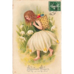 n°28420 - Carte Gaufrée -...