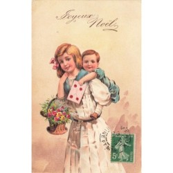 n°28421 - Carte Gaufrée -...