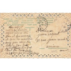 n°28423 - Joyeux Noël - Anges volant au milieu de houx