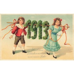 n°28426 - Carte Gaufrée -...