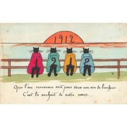 n°28432 - Nouvel An - 1912...