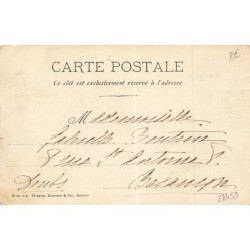 n°28459 - Art Nouveau - Jeune femme près d'une plante