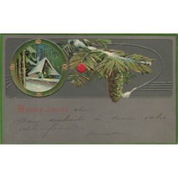 n°28482 - Carte Gaufrée -...