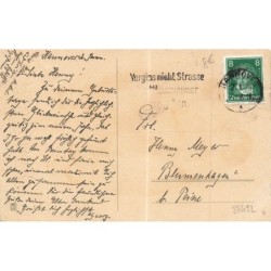 n°28492 - Anniversaire - Clapsaddle - Garçon offrant des violettes à une jeune fille