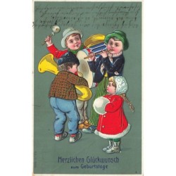 n°28493 - Carte Gaufrée -...