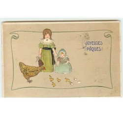 n°13425 - Carte Gaufrée -...