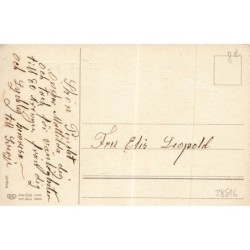 n°28516 - Carte Gaufrée - Pentecôte - Glad Pingst - Femmes et enfants saluant un train