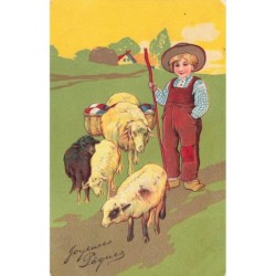 n°28520 - Carte Gaufrée -...