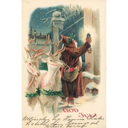 n°28528 - Carte Gaufrée -...