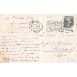 n°28560 - Animaux - Chats - Deux chatons noirs passant près d'une souris prise au piège