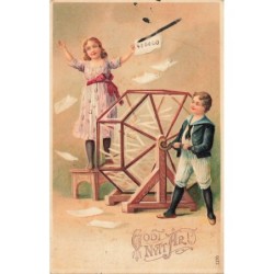 n°28572 - Carte Gaufrée -...