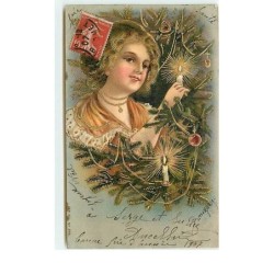 n°13442 - Carte Gaufrée -...