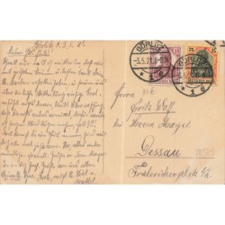 n°28585 - Fantaisie - 557 - Flatscher - Deux fillettes et un teckel regardant une souris