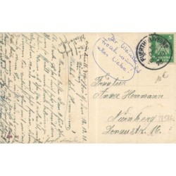 n°28586 - Fantaisie - Flatscher - Enfants les pieds dans l'eau regardant une grenouille sur un nénuphar