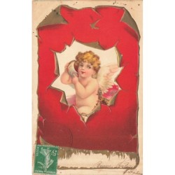 n°28591 - Carte Gaufrée -...