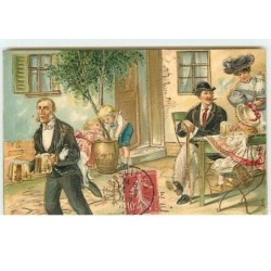 n°13449 - Carte Gaufrée -...