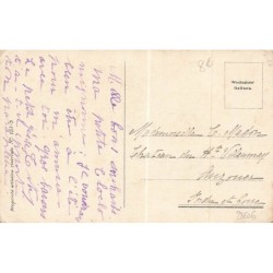 n°28606 - Illustrateur A . Bertiglia - Heureux Noël - Fillette berçant une poupée