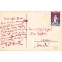 n°28609 - Illustrateur Pauli Ebner - Bonne et Heureuse Année - Enfants transportant du gui sur une luge