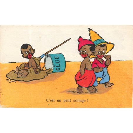 n°28616 - Illustrateur F.G. Lewin - C'est un petit collage !