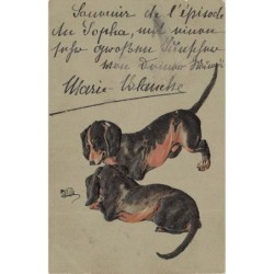 n°28645 - Carte Gaufrée -...