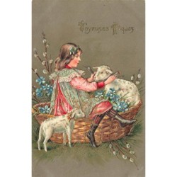 n°28668 - Carte Gaufrée -...