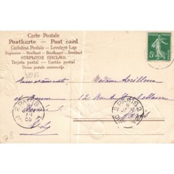 n°28684 - Carte Gaufrée - Nouvel An - Garçon effeuillant un éphéméride