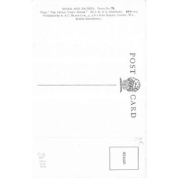 n°28728 - Elves and Fairies - The Fairy Bridget and the Merman - Petite fée parlant à un monstre des eaux