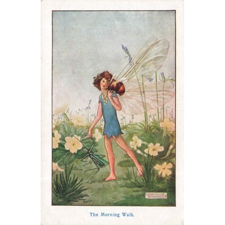 n°28730 - Constance Symonds - The Morning Walk - Fée parlant à une abeille