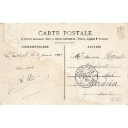 n°28743 - Fantaisie - Homme avec une très grosse tête, habillé en clown - Etre aimé de vous, C'est mon voeu le plus doux