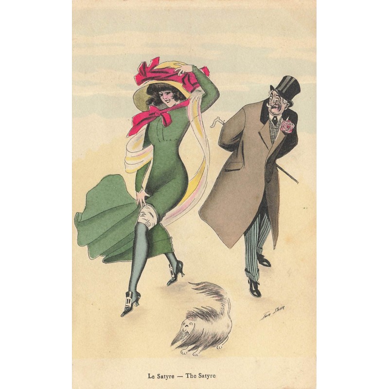 n°28764 - Illustrateur Xavier Sager- Le Satyre - Mode