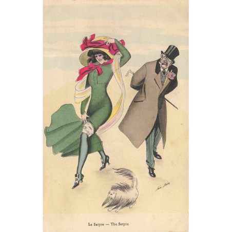 n°28764 - Illustrateur Xavier Sager- Le Satyre - Mode