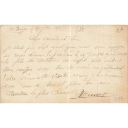 n°28770 - Carte Peinte à la Main - Golf - Homme en tenue de Golf