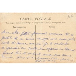 n°28772 - Carte Peinte à la Main - Jeune enfant prêt à tirer sur un oiseau