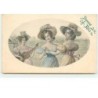 n°13497 - Bonne Fête - Jeunes femmes dansant et jouant de la musique
