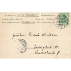 n°28777 - Noël - Deux enfants se protégeant de la neige