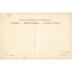 n°28781 - Fantaisie - Animaux habillés - Chèvres habillées chassant des papillons