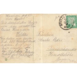 n°28792 - Flatscher - Jeune Garçon portant un chiot - Teckel