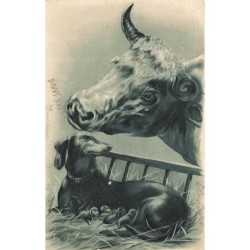 n°28795 - Carte Gaufrée -...