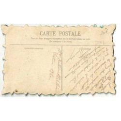 n°28802 - Carte Brodée - 1916 - Croix de Lorraine et Rose