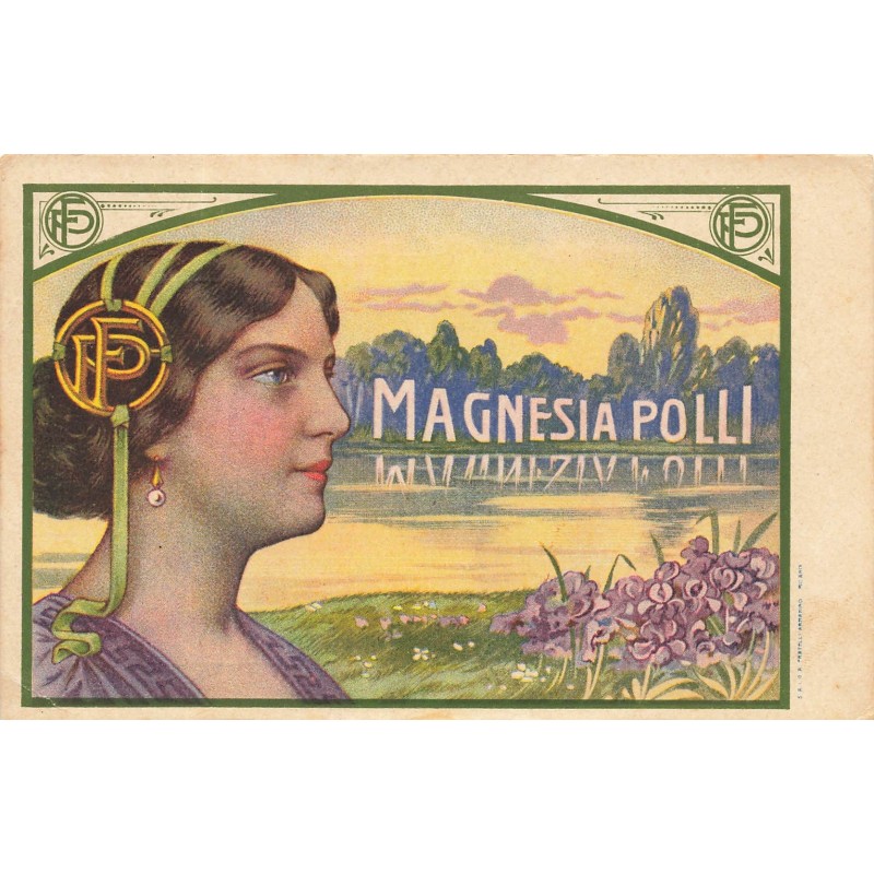 n°28806 - Publicité - Magnesia Polli - Art Nouveau