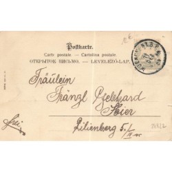 n°28822 - Nouvel An - Prosit Neujahr 1904 - Jeune femme faisant des bulles de savon