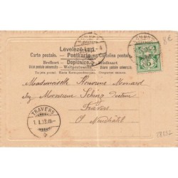 n°28832 - Fantaisie - Jeune femme debout près d'un arbre - L'attente