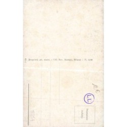 n°28854 - Fantaisie - Tête d'une femme dans une fleur, regardant un papillon humanisé - carte maximum