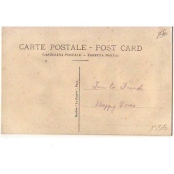 n°13505 - Carte Brodée - A.S.C. Drapeaux - Honi soit qui Mal y Pense