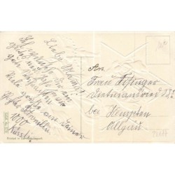 n°28877 - Carte Gaufrée - Noël - Fröhliche Weihnachten - Scène de la nativité