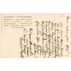 n°28880 - Fröhliche Weihnachten - Anges apportant un sapin et des cadeaux sur une luge, marchant dans la neige