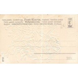 n°28896 - Carte Gaufrée - MSIB 230 - Un cademas décoré de muguet