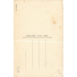 n°28898 - Illustrateur - Geo - Quel embouteillage !... mes voeux - Chat noir sautant sur le toir de voiture